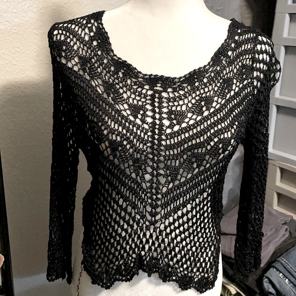 Ladies black top
